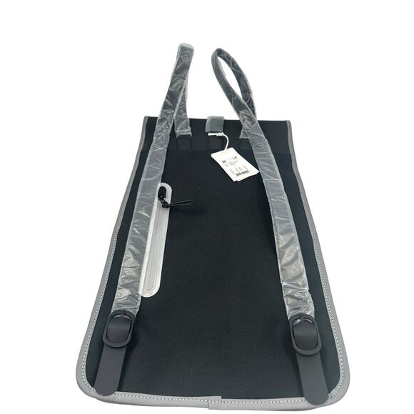 Rains Backpack Reflective Black Reflective 14090 Waterproof New With Tags - Picture 7 of 15